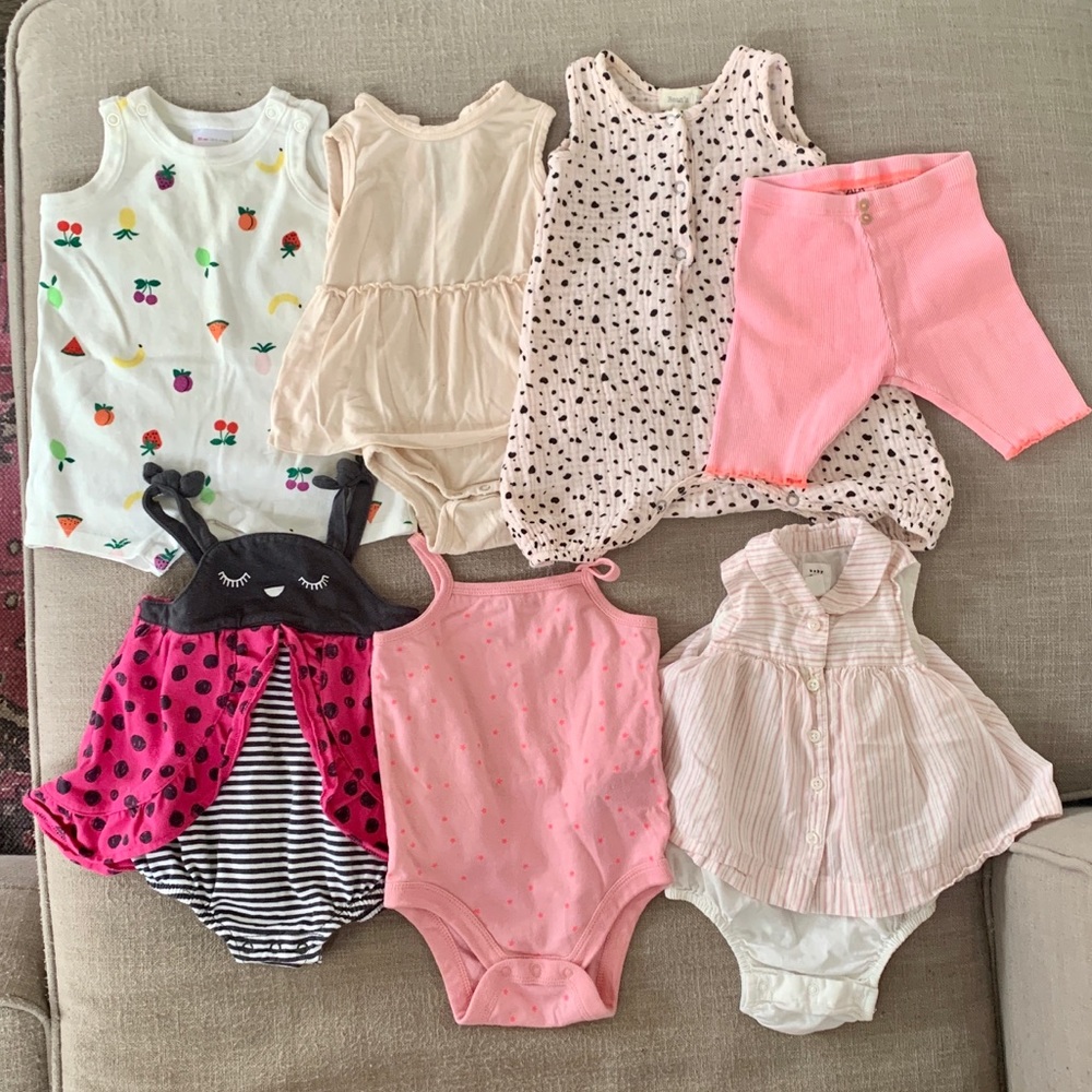 3-6mo Girl Summer Lot
